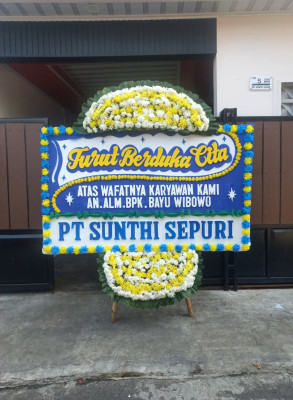 Papan Bunga Duka di Kupen